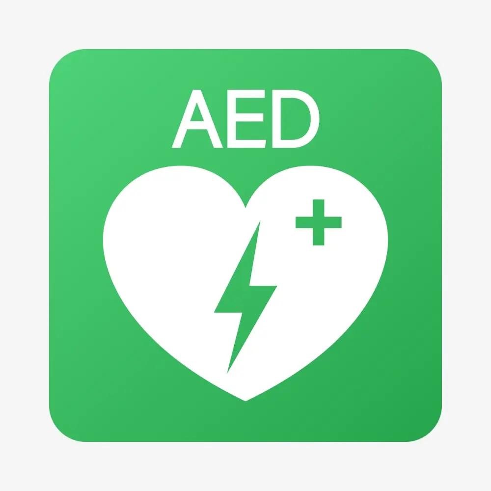 What is an Automated External Defibrillator (AED) Sign